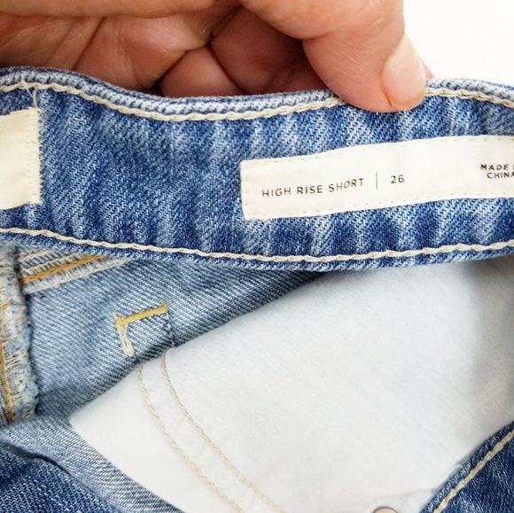 New PACSUN cut out distressed short size 26 - Picture 5 of 7